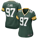 Zennovawear Women's Green Bay Packers Kenny Clark Green Game Jersey