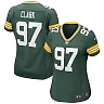 Zennovawear Women's Green Bay Packers Kenny Clark Green Game Jersey