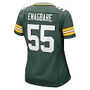 Zennovawear Women's Green Bay Packers Kingsley Enagbare Green Player Game Jersey