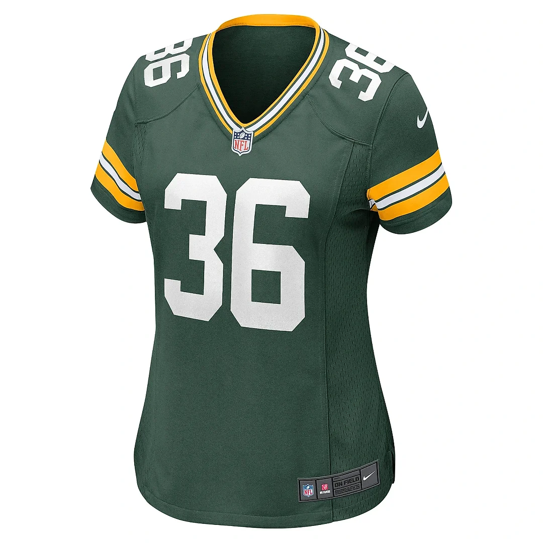 Zennovawear Women's Green Bay Packers LeRoy Butler Green Retired Player Game Jersey
