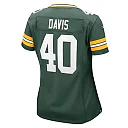 Zennovawear Women's Green Bay Packers LJ Davis Green Game Jersey