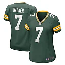 Zennovawear Women's Green Bay Packers Quay Walker Green Player Game Jersey
