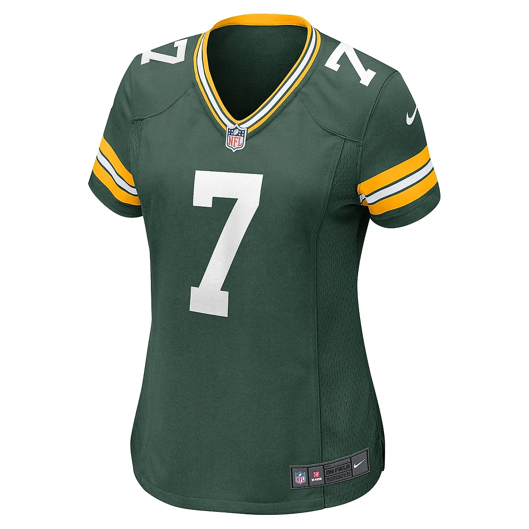 Zennovawear Women's Green Bay Packers Quay Walker Green Player Game Jersey