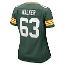 Zennovawear Women's Green Bay Packers Rasheed Walker Green Player Game Jersey