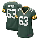 Zennovawear Women's Green Bay Packers Rasheed Walker Green Player Game Jersey