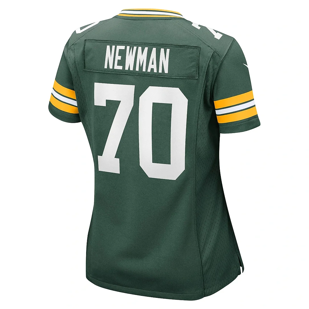 Zennovawear Women's Green Bay Packers Royce Newman Green Game Jersey