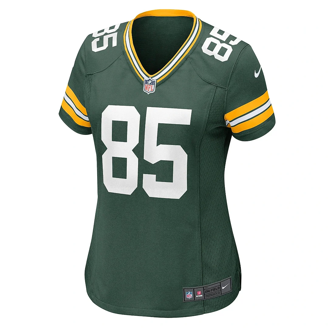 Zennovawear Women's Green Bay Packers Tucker Kraft Green Game Jersey