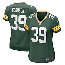 Zennovawear Women's Green Bay Packers Tyler Goodson Green Game Player Jersey