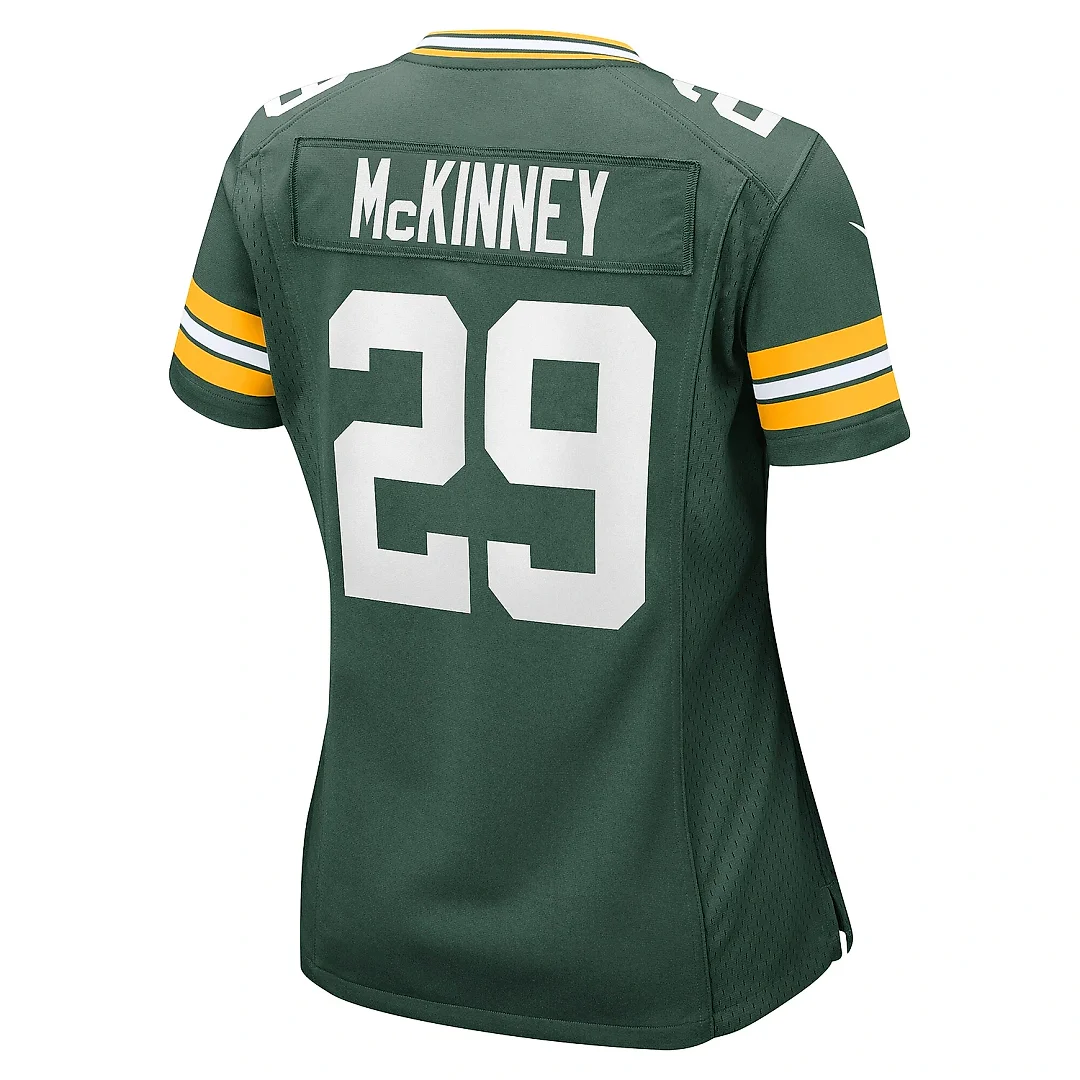 Zennovawear Women's Green Bay Packers Xavier McKinney Green Team Game Jersey