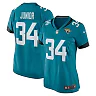 Zennovawear Women's Gregory Junior Jacksonville Jaguars Teal Game Player Jersey