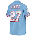 Zennovawear Women's Houston Oilers Eddie George Mitchell & Ness Light Blue Legacy Player Jersey