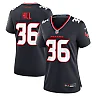 Zennovawear Women's Houston Texans Brandon Hill Navy Team Game Jersey