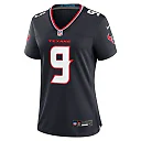 Zennovawear Women's Houston Texans Brevin Navy Team Game Jersey