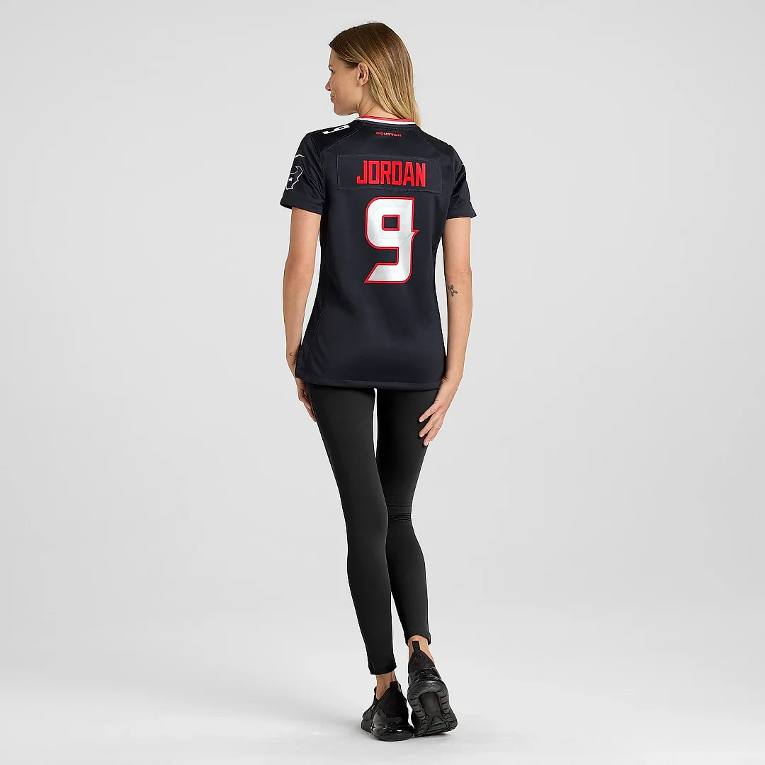Zennovawear Women's Houston Texans Brevin Navy Team Game Jersey