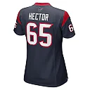 Zennovawear Women's Houston Texans Bruce Hector Navy Game Jersey
