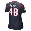 Zennovawear Women's Houston Texans Christian Harris Navy Game Player Jersey