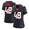 Zennovawear Women's Houston Texans Christian Harris Navy Team Game Jersey