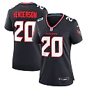 Zennovawear Women's Houston Texans C.J. Henderson Navy Team Game Jersey