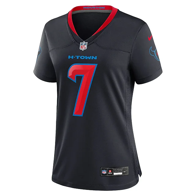 Zennovawear Women's Houston Texans C.J. Stroud Navy Alternate Game Jersey