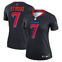 Zennovawear Women's Houston Texans C.J. Stroud Navy Alternate Legend Player Performance Top