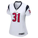 Zennovawear Women's Houston Texans Dameon Pierce White Game Player Jersey
