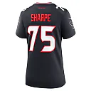 Zennovawear Women's Houston Texans David Sharpe Navy Team Game Jersey