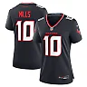 Zennovawear Women's Houston Texans Davis Mills Navy Team Game Jersey