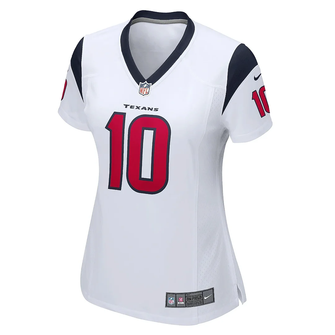 Zennovawear Women's Houston Texans Davis Mills White Game Player Jersey