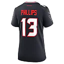 Zennovawear Women's Houston Texans DelShawn Phillips Navy Team Game Jersey