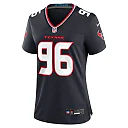 Zennovawear Women's Houston Texans Denico Autry Navy Team Game Jersey