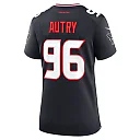 Zennovawear Women's Houston Texans Denico Autry Navy Team Game Jersey