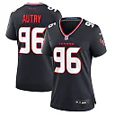 Zennovawear Women's Houston Texans Denico Autry Navy Team Game Jersey