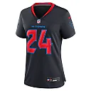 Zennovawear Women's Houston Texans Derek Stingley Jr. Navy Alternate Game Jersey