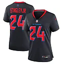 Zennovawear Women's Houston Texans Derek Stingley Jr. Navy Alternate Game Jersey
