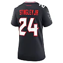Zennovawear Women's Houston Texans Derek Stingley Jr. Navy Game Jersey