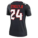 Zennovawear Women's Houston Texans Derek Stingley Jr. Navy Legend Player Performance Top