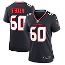 Zennovawear Women's Houston Texans Dieter Eiselen Navy Team Game Jersey