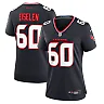 Zennovawear Women's Houston Texans Dieter Eiselen Navy Team Game Jersey