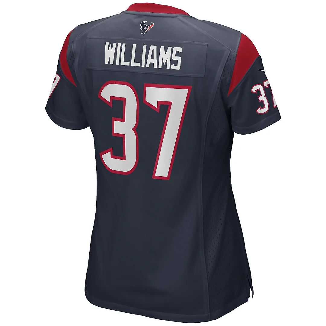 Zennovawear Women's Houston Texans Domanick Williams Navy Game Retired Player Jersey