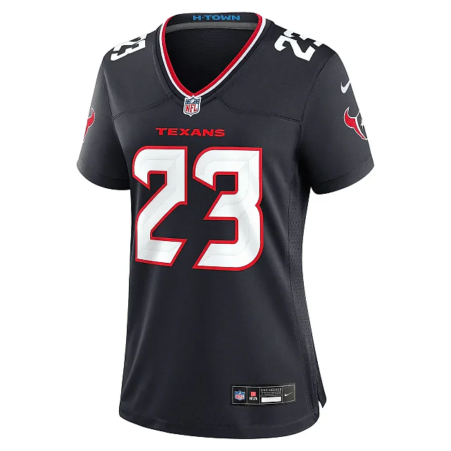 Zennovawear Women's Houston Texans Eric Murray Navy Team Game Jersey