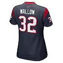Zennovawear Women's Houston Texans Garret Wallow Navy Game Jersey