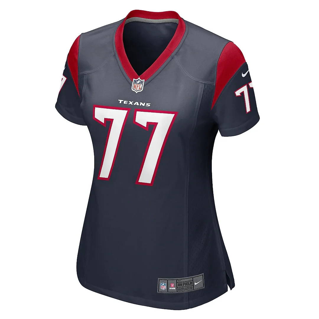 Zennovawear Women's Houston Texans George Fant Navy Game Jersey