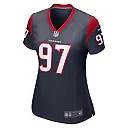 Zennovawear Women's Houston Texans Hassan Ridgeway Navy Game Player Jersey
