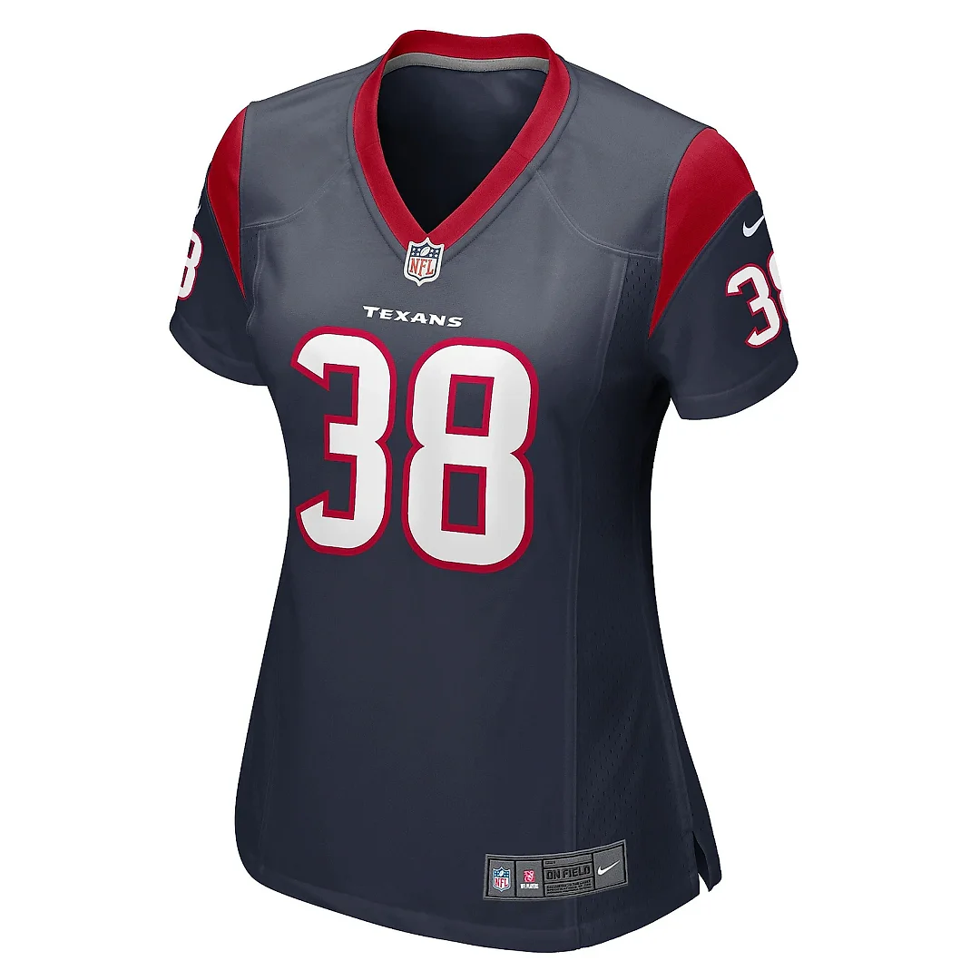 Zennovawear Women's Houston Texans Jacobi Francis Navy Game Player Jersey