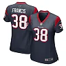 Zennovawear Women's Houston Texans Jacobi Francis Navy Game Player Jersey