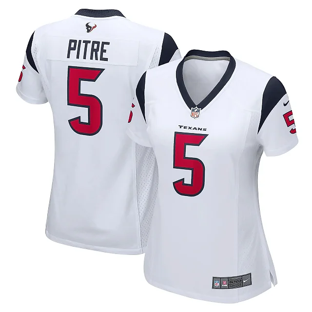 Zennovawear Women's Houston Texans Jalen Pitre White Game Player Jersey