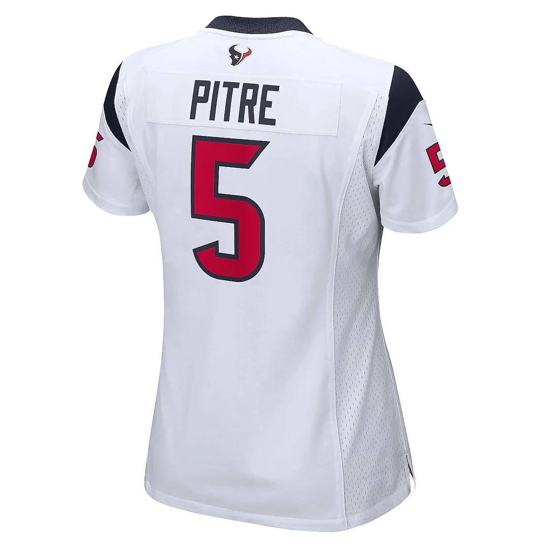 Zennovawear Women's Houston Texans Jalen Pitre White Game Player Jersey