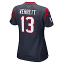 Zennovawear Women's Houston Texans Jason Verrett Navy Game Jersey
