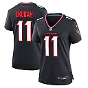 Zennovawear Women's Houston Texans Jeff Okudah Navy Team Game Jersey