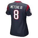 Zennovawear Women's Houston Texans John Metchie III Navy Game Player Jersey